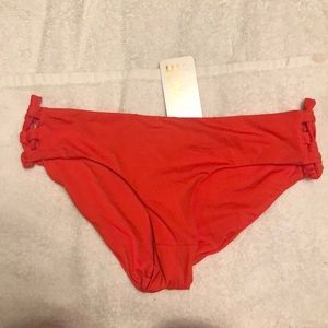 Red XS L*Space bikini bottoms